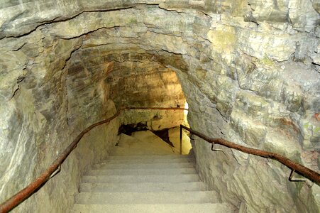 Rock nature cavern