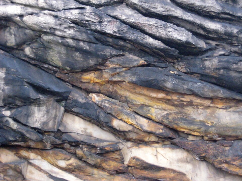 Natural rocks rock wall