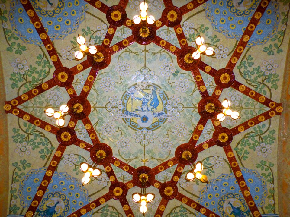 Lamps ceramic floral