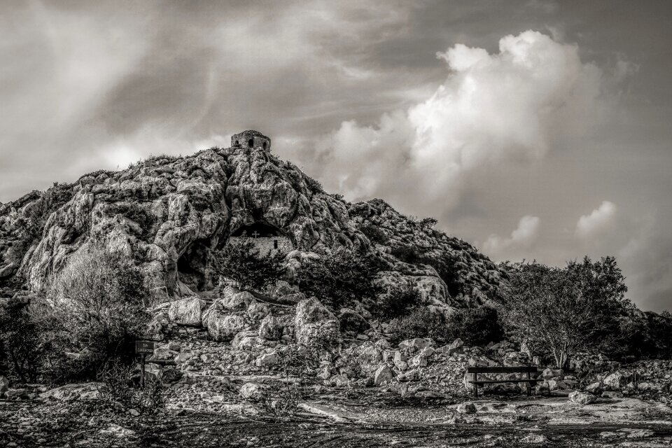 Cave church sightseeing