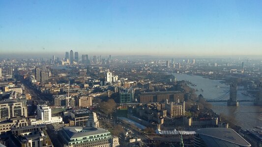 City the river thames houses