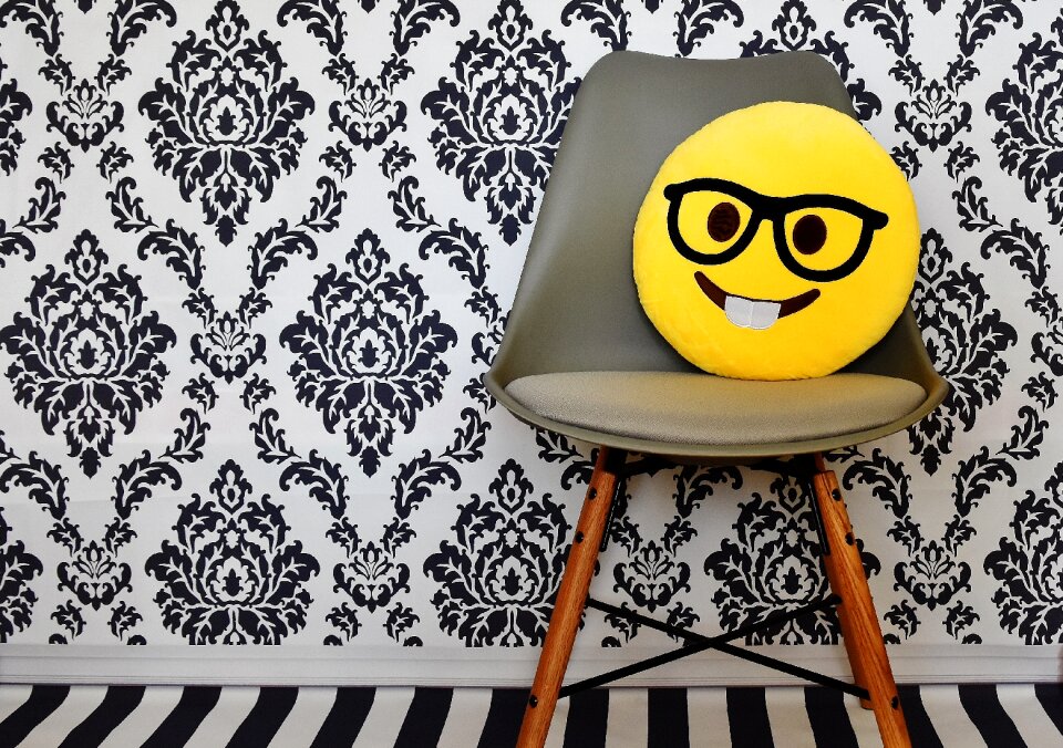Emotions modern background