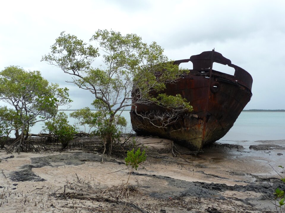 Shipwreck old travel