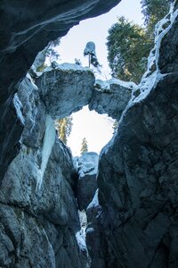 Oberstdorf ice gorge photo