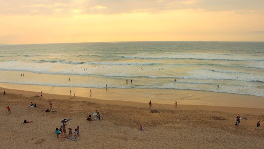 Swim beach sea by the sea