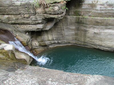 Canyon falls pool