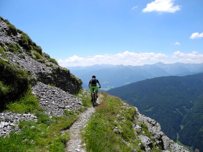 Mountain bike portjoch burner