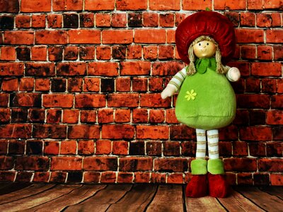 Figure funny green