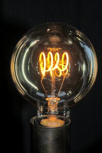 Filament electricity lamp photo