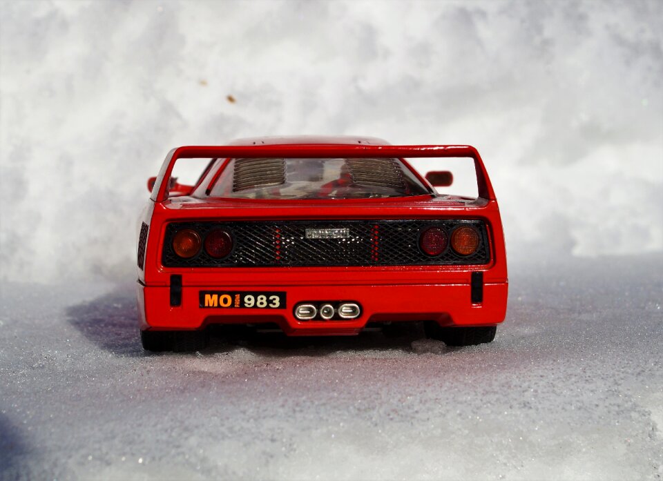 Red sports car toys