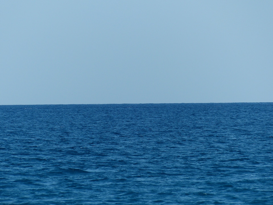 Wide loneliness sky