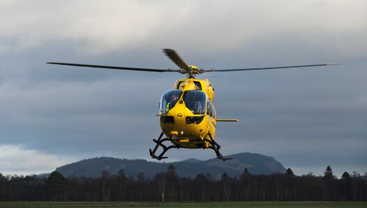 Aircraft rotor sky