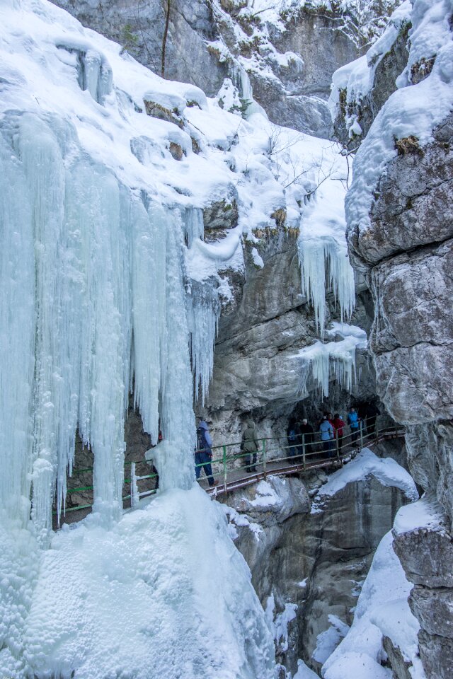 Oberstdorf ice icicle
