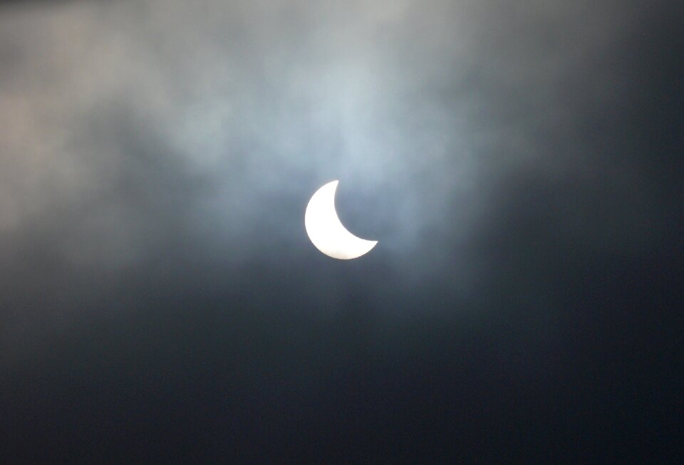 Blackout terrestrial solar eclipse darkness