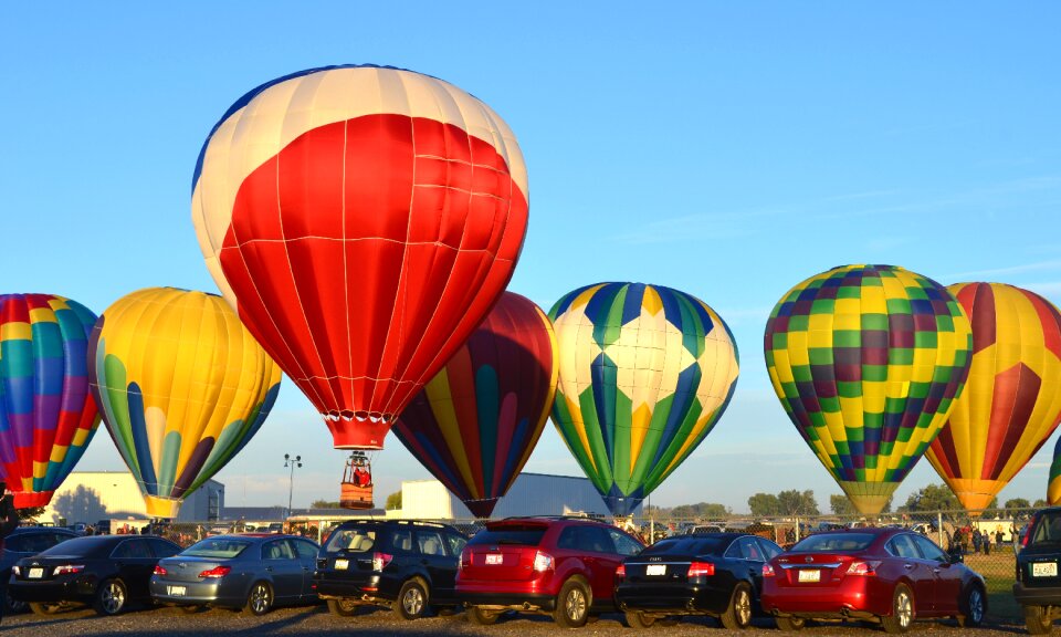 Balloon hot fly photo