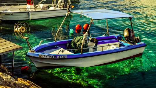 Sea clear transparent photo