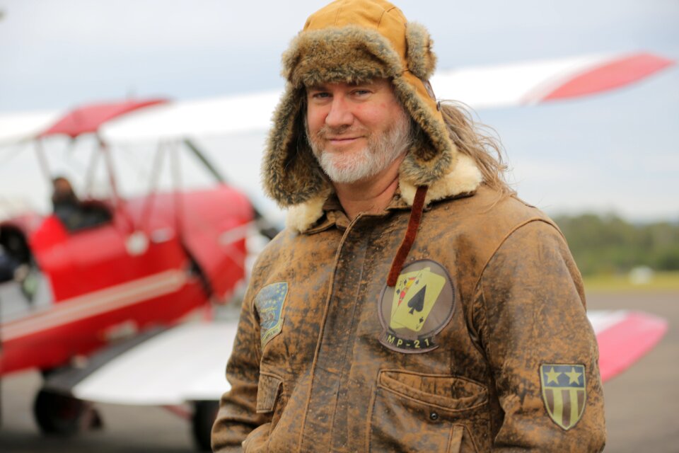 Aviation sky aviator