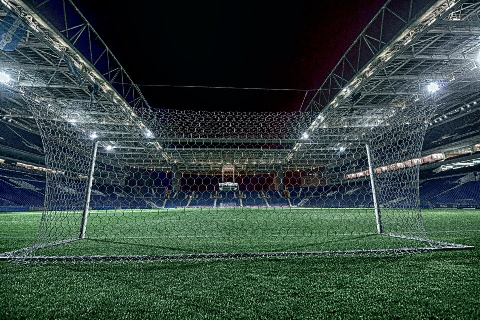 Football dragon's stadium night