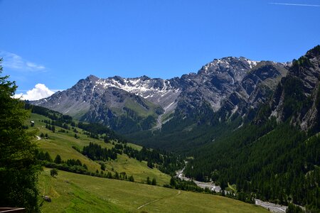 Valley landscape mountain