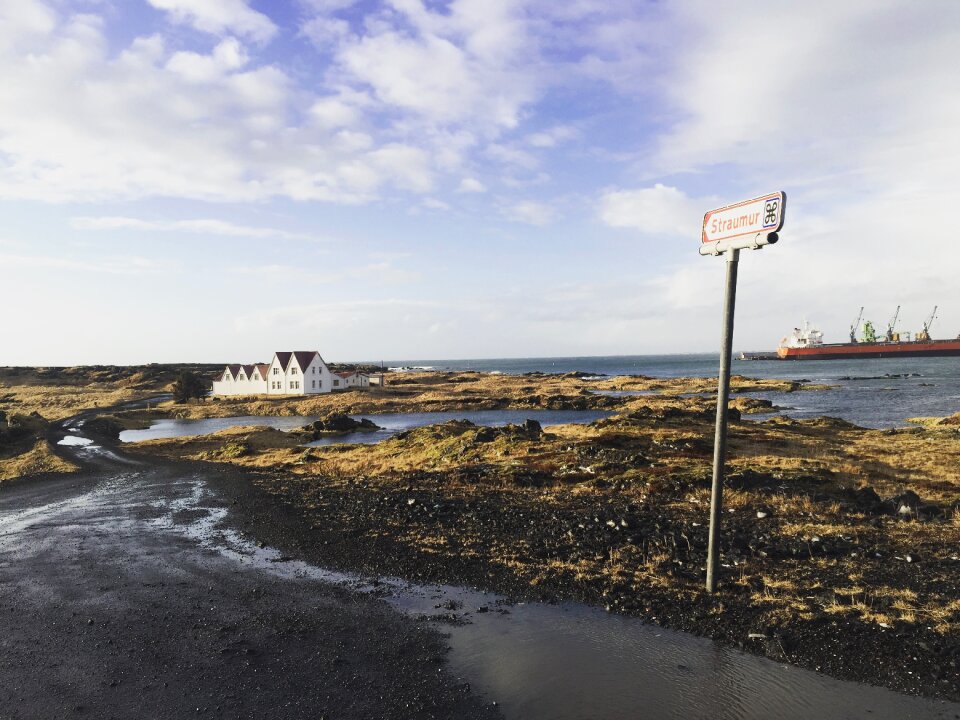 Sign landscape journey