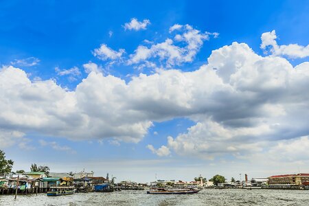 Ocean sky horizon