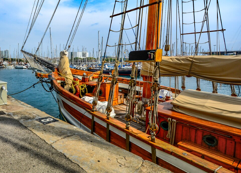 Spain mediterranean sail
