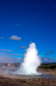 Eruption water nature