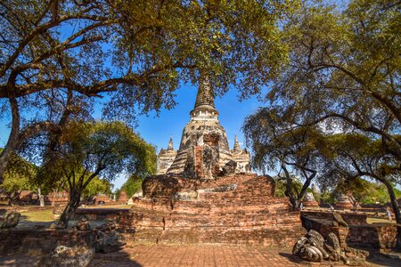 Art ayutthaya historical park faith photo