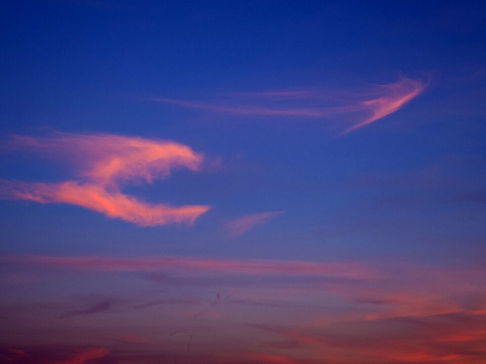 Sky sunset evening