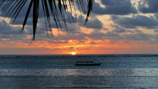Sun morning romantic