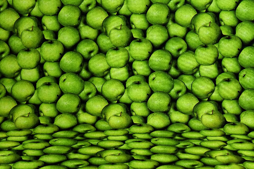 Green textile background