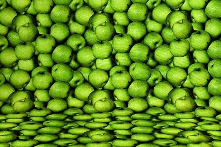 Green textile background
