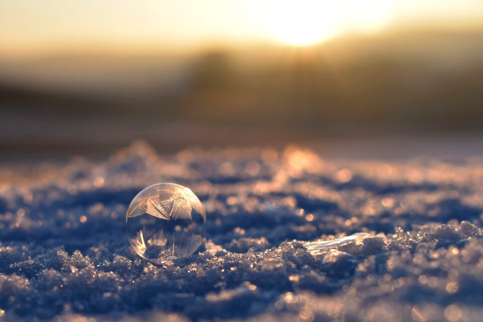 Eiskristalle winter cold