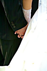 A couple of mood bride