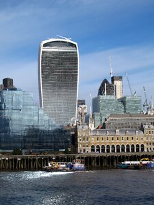 Sky garden river thames city photo