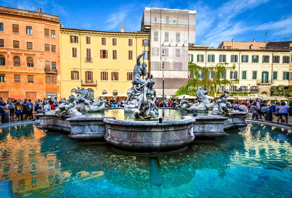 Square rome italy