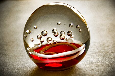 Bubbles paperweight decoration photo