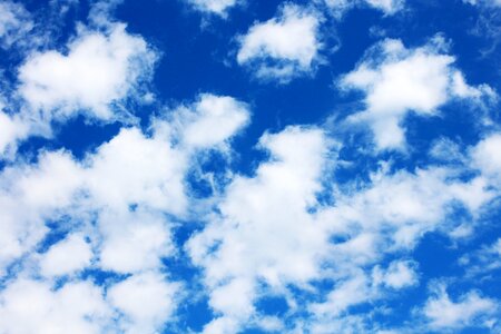 Sky blue cloud