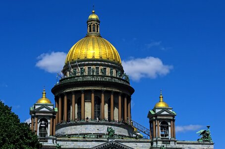 Dome orthodox lantern photo