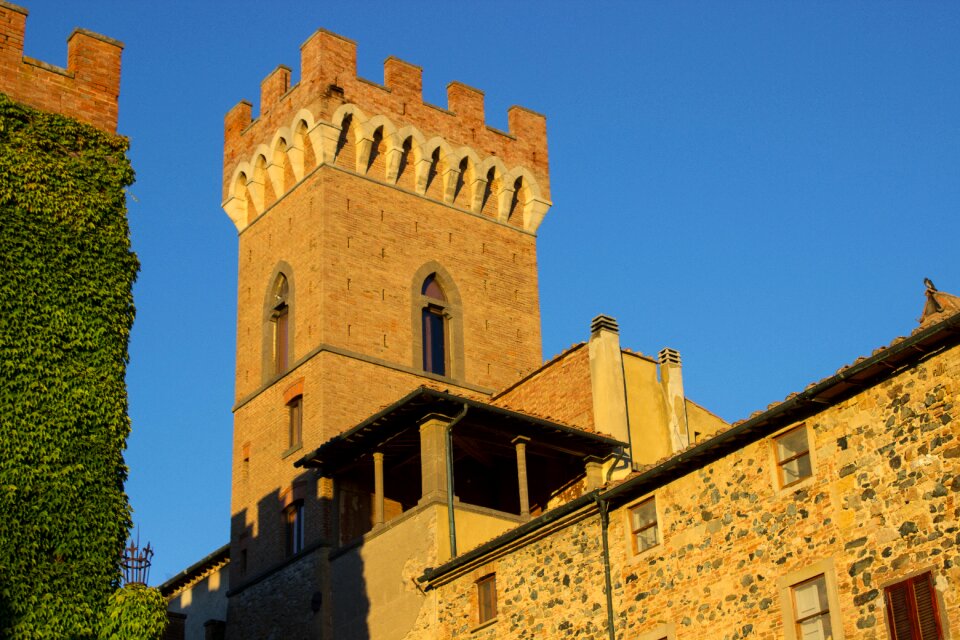 Castello di ginori querceto tower historically