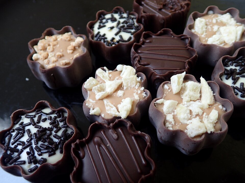 Chocolate background addiction