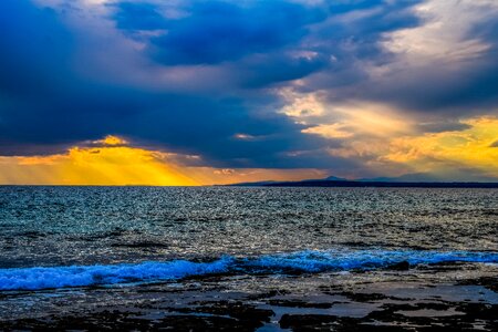 Nature scenery coastal