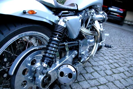 Harley davidson motorcycle conversion photo