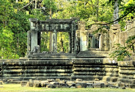 Bantaey srei khmer ruins