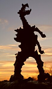 Poland the statue symbol