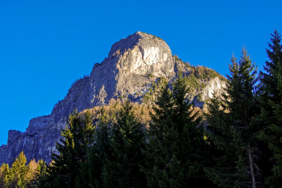 Italy zoldo of dolomites monte pelmo