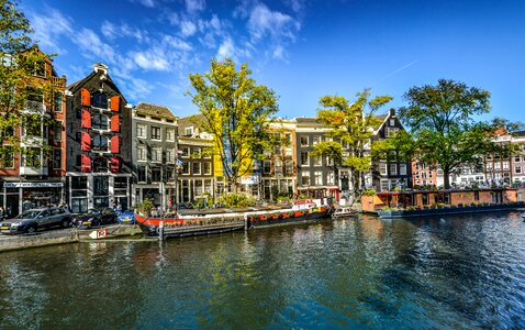 Dutch cityscape architecture photo