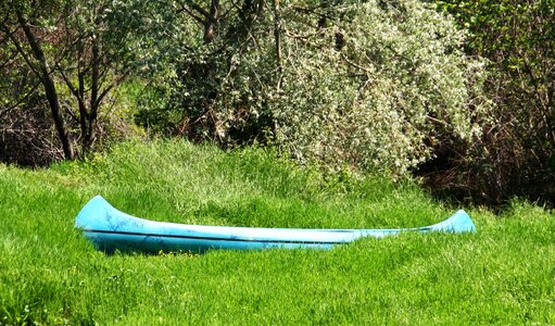 Hutovo blato green boat