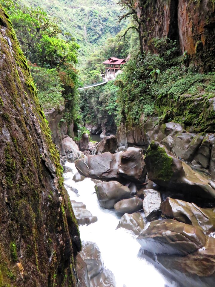 Torrent ravine vertigo