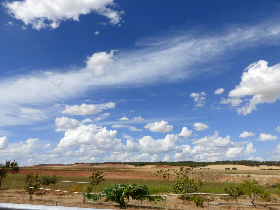 Clouds landscape nature